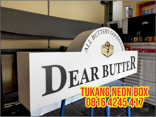 jasa pengerjaan neon box jogja