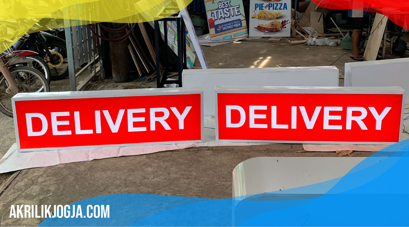 bikin neonbox akrilik sleman