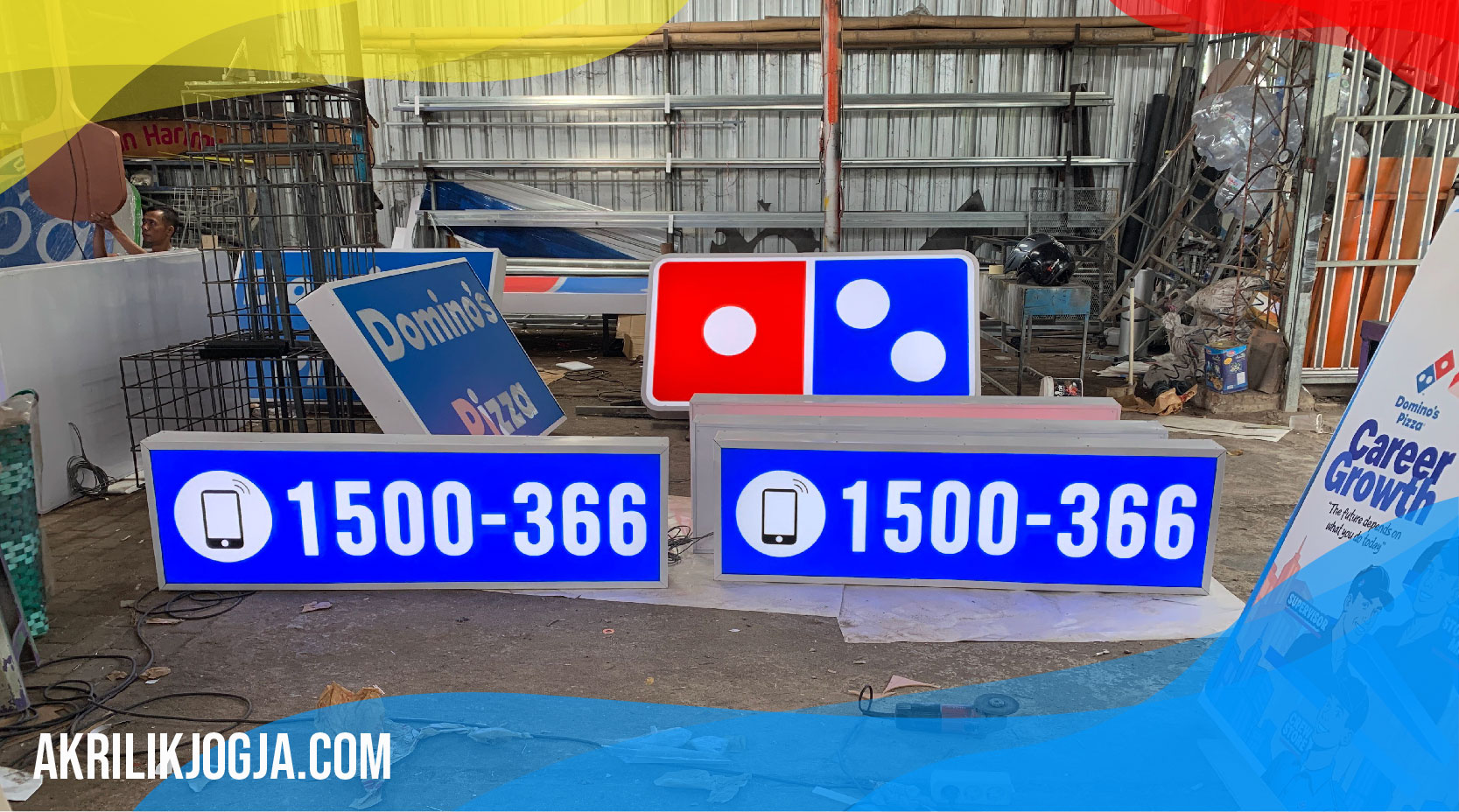 bikin neonbox akrilik bantul